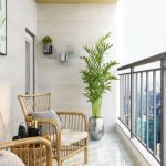 Budget balcony decor